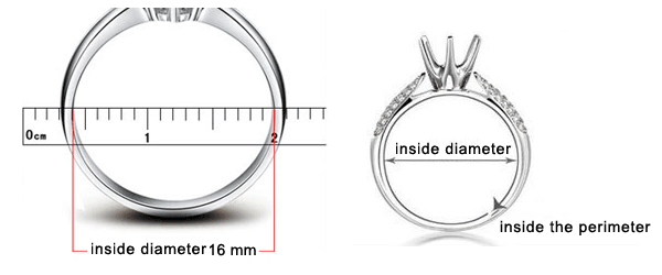 Ring size deals internal diameter