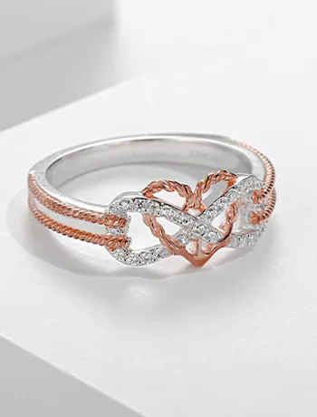 Infinity Anchor Promise Ring