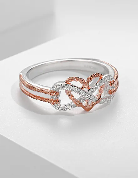 Anchor Infinity Promise Ring
