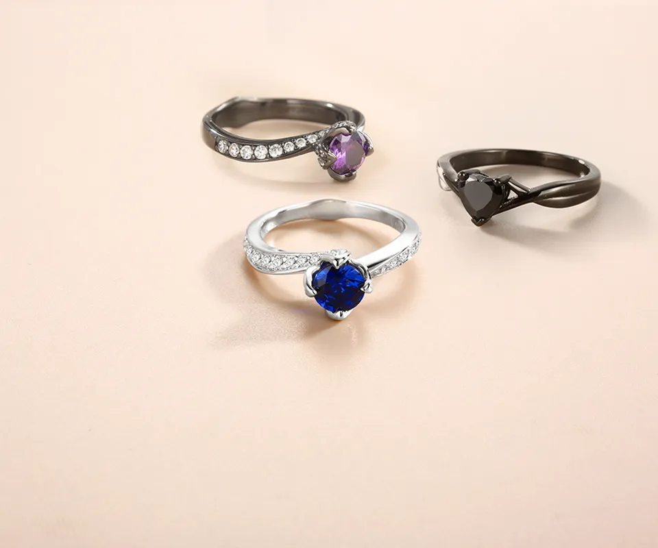 Gemstones Engagement Rings