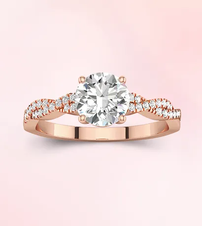 Rose Gold Classic Round Ring