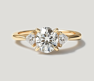 Three Stone Engagement Ring