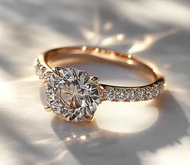 Pave Engagement Ring