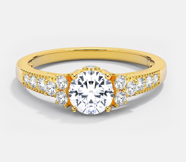 Pave Engagement Ring