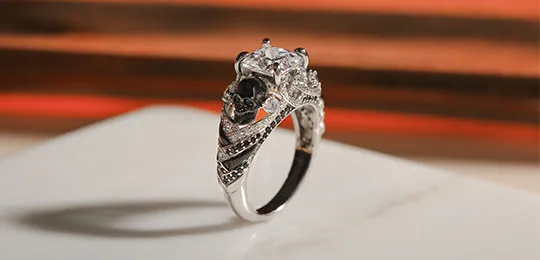 Gothic Skull Ring