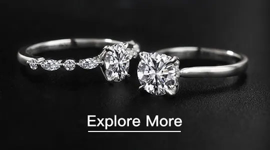 Precious Metals With Moissanite
