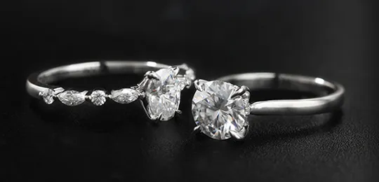 Silver Engagement Rings