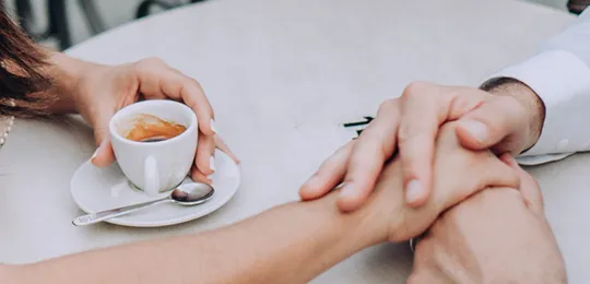 Couple in Coffee