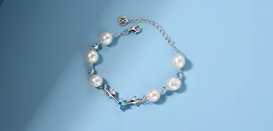 Deer Pearl Bracelet