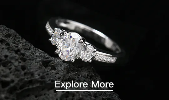 Three Stone Engagement Ring