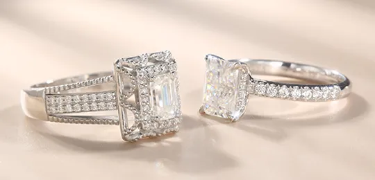 VANCARO White Engagement Rings