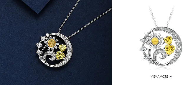 Nature Daisy Necklace