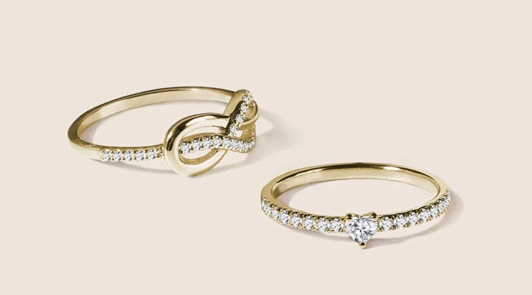 Gold Promise Rings