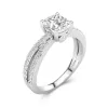 Prong Engagement Ring 1.50ct Moissanite