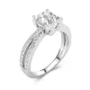 Prong Engagement Ring 1.00ct Moissanite