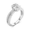 Prong Engagement Ring 2.00ct Moissanite