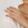 Pavé Bague de fiançailles 1.00ct Moissanite