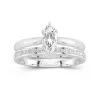 Timeless Marquise Cut Wedding Ring Set