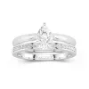 Timeless Pear Cut Wedding Ring Set