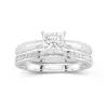 Timeless Princess Cut Wedding Ring Set