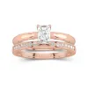 Timeless Radiant Cut Wedding Ring Set