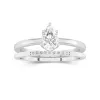 2.00ct Moissanite Ensemble d'alliances Platine