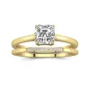 Moissanite Wedding Ring Set