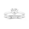 Moissanite Wedding Ring Set