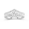 Plated Dainty Wedding Ring Set