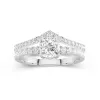 Plated Dainty Wedding Ring Set