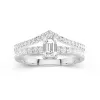 Plated Dainty Wedding Ring Set