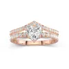 Plated Dainty Wedding Ring Set