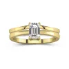 2.00ct Moissanite Wedding Ring Set 14K Gold