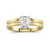 2.00ct Moissanite Wedding Ring Set 14K Gold