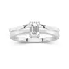 925 Sterling Silver Moissanite Bridal Set