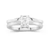 925 Sterling Silver Moissanite Bridal Set