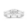 Classic Emerald Cut Bridal Set