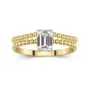 1.00ct Moissanite Wedding Ring Set 14K Gold