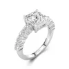 Classic Princess 2.50ct Moissanite Engagement Ring