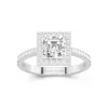 Halo Engagement Ring 1.50ct Moissanite