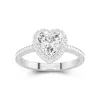 Halo Engagement Ring 1.50ct Moissanite