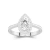 Halo Engagement Ring 1.50ct Moissanite