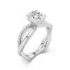 Prong Engagement Ring 1.20ct Moissanite