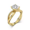 Prong Engagement Ring 1.50ct Moissanite