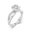 Prong Engagement Ring 1.50ct Moissanite