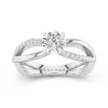 Prong Engagement Ring 1.00ct Moissanite