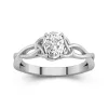 Celtic Knot Solitaire Engagement Ring 1.00ct Moissanite