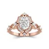 925 Sterling Silver Cubic Zirconia Engagement Ring