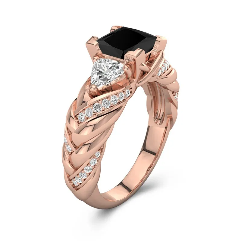 Unique Princess 1.50ct Cubic Zirconia Engagement Ring
