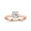 1.00ct Moissanite Bague de fiançailles Or rose 14 carats